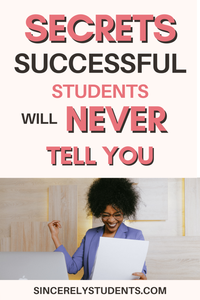 7 secrets of successful students!