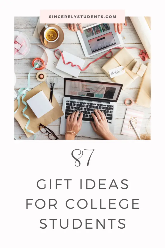 87 affordable gift ideas for college students!