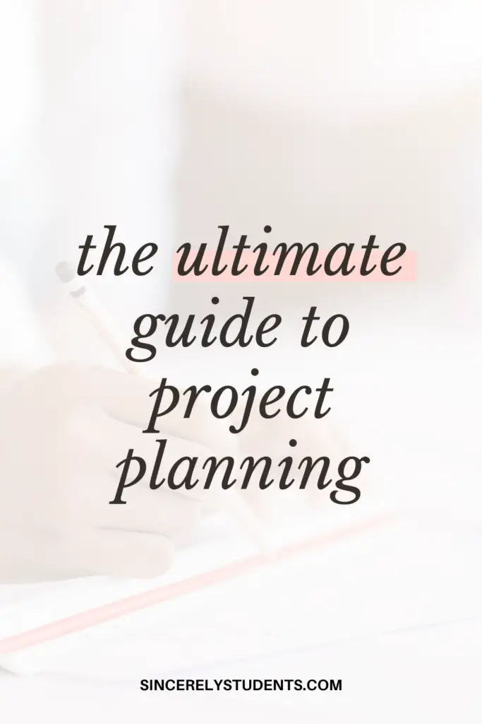 Follow 8 simple steps to ensure effective project-planning!