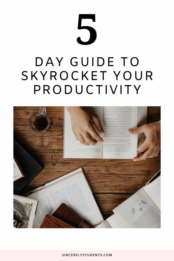 skyrocket productivity in 5 days