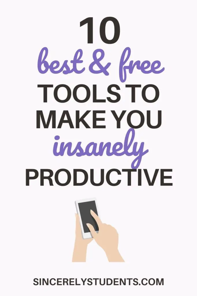 10 best tools to make you insanely productive