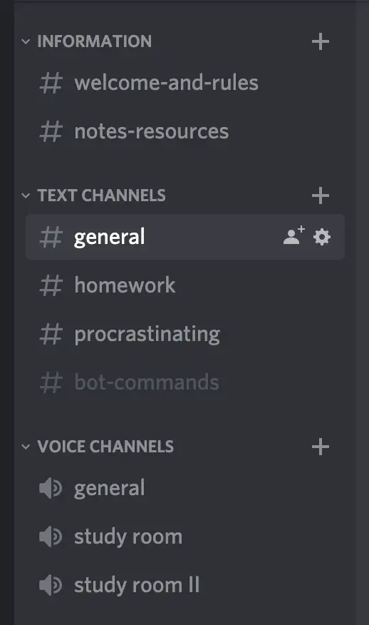 Use Discord to chat with others and hold virtual study sessions