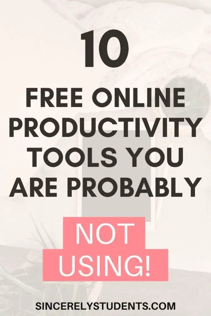 10 free online productivity tools