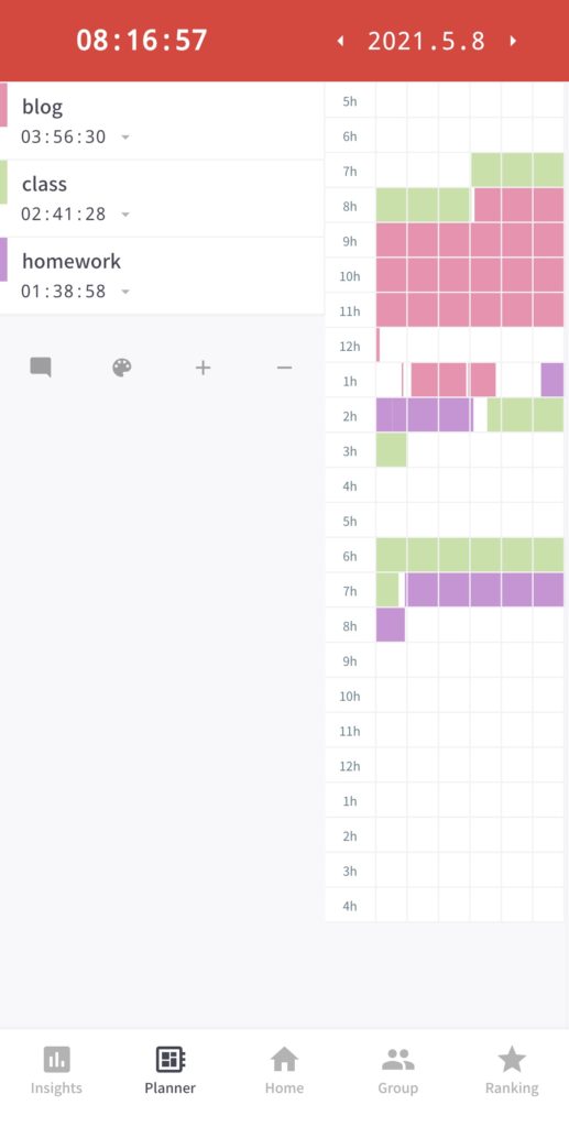 Time tracker app to stay productive