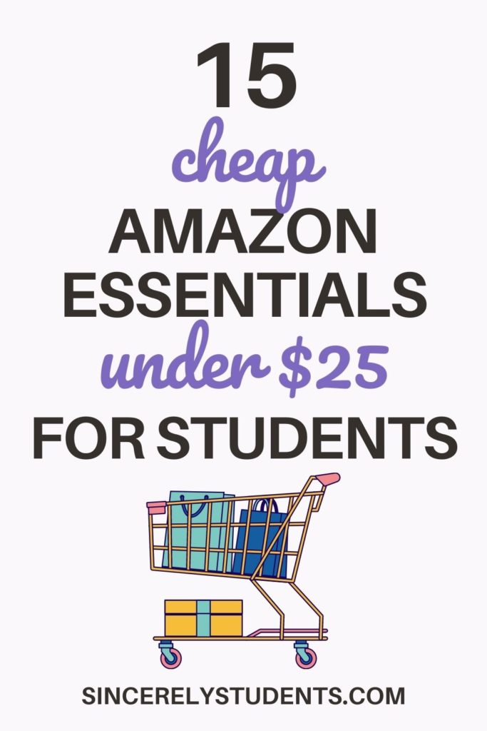 Affordable Amazon essentials for students