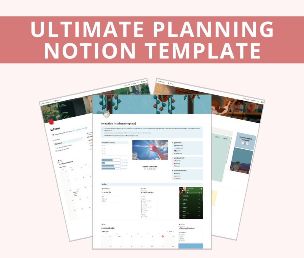notion planner